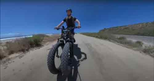 Testing Rungu three wheeled ebike